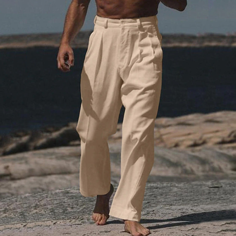 P|H - Wide Leg Linen Pant Theo