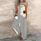 P|H - Comfortable Printed Overall Estelle