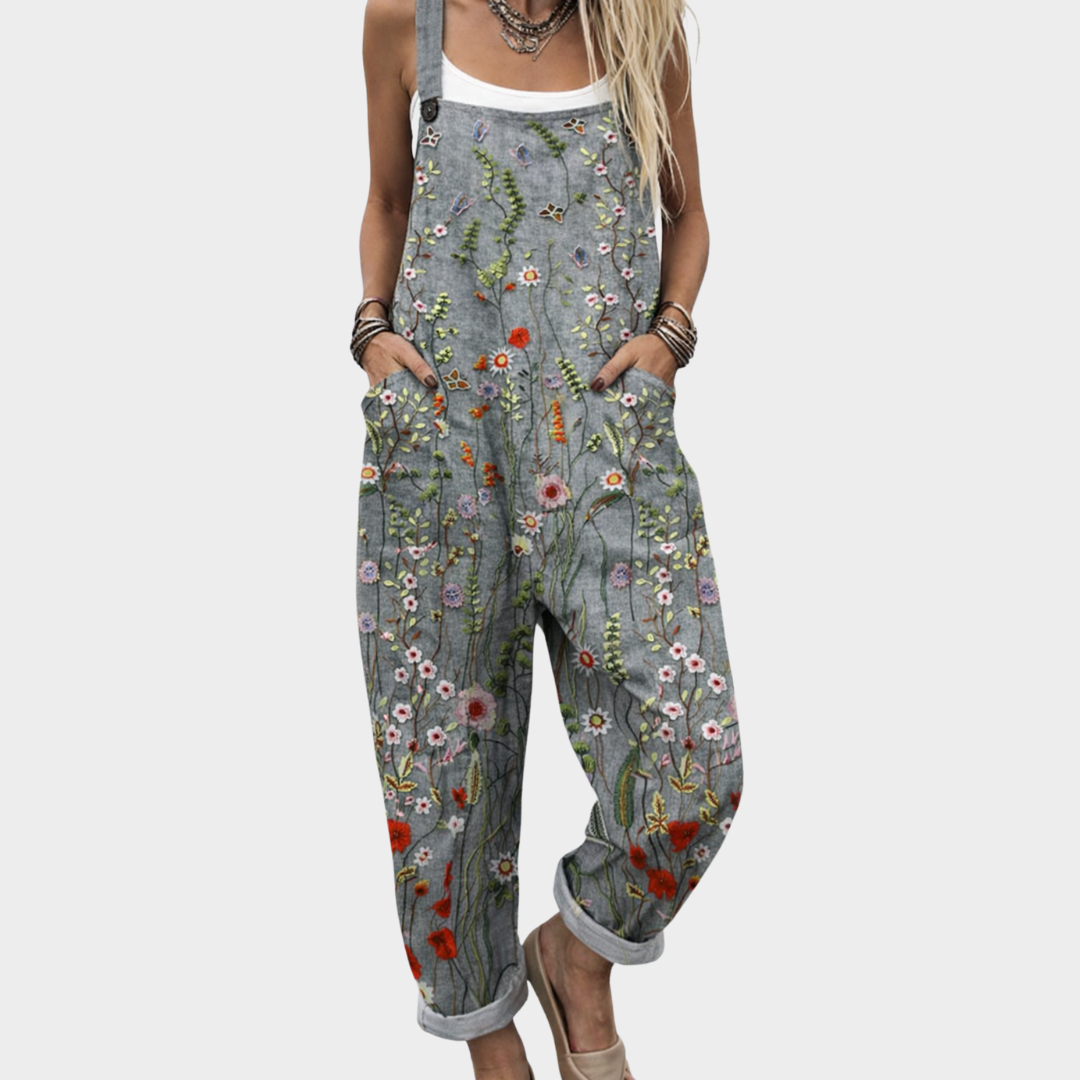 P|H - Comfortable Printed Overall Nadège