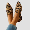P|H - Leopard Gold-Bit Loafers Linda