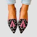P|H - Pointed Animal-Print Loafers Cynthia