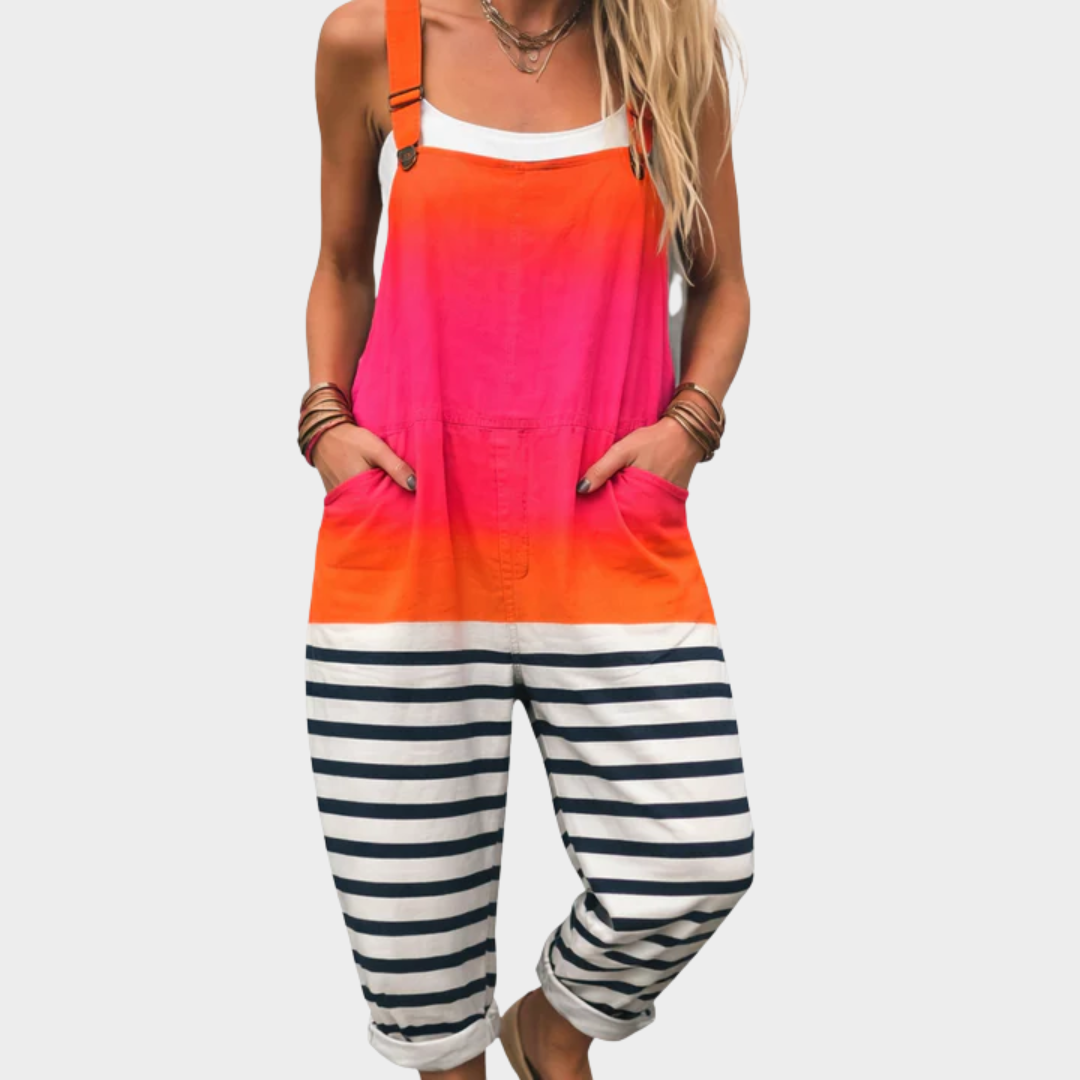 P|H - Comfortable Printed Overall Luisa