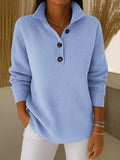 P|H - Polo Collar V-Neck Sweater Carol