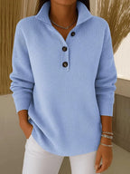 P|H - Polo Collar V-Neck Sweater Carol
