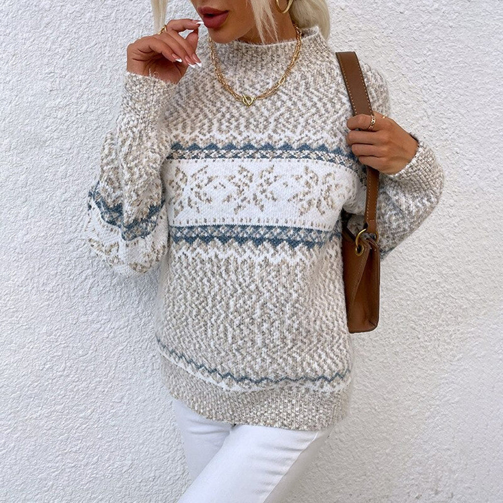 P|H - Snowflake Band Knit Sweater Barbara