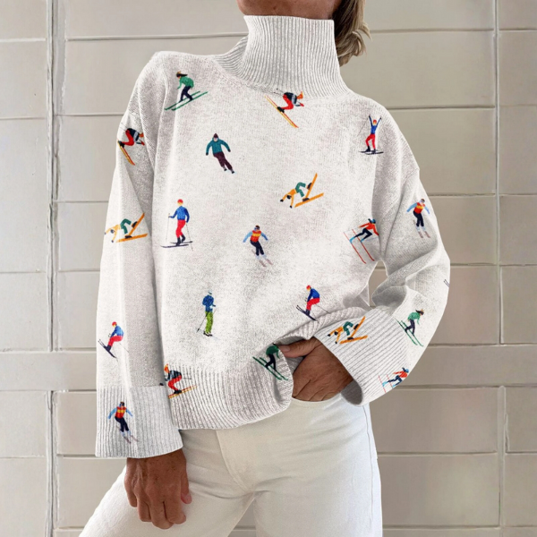 P|H - Alpine Skier Knit Turtleneck Pamela
