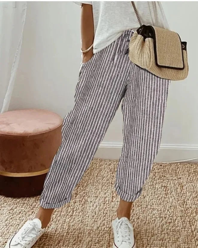 P|H - Relaxed Lightweight Elastic Waist Shorts Léa
