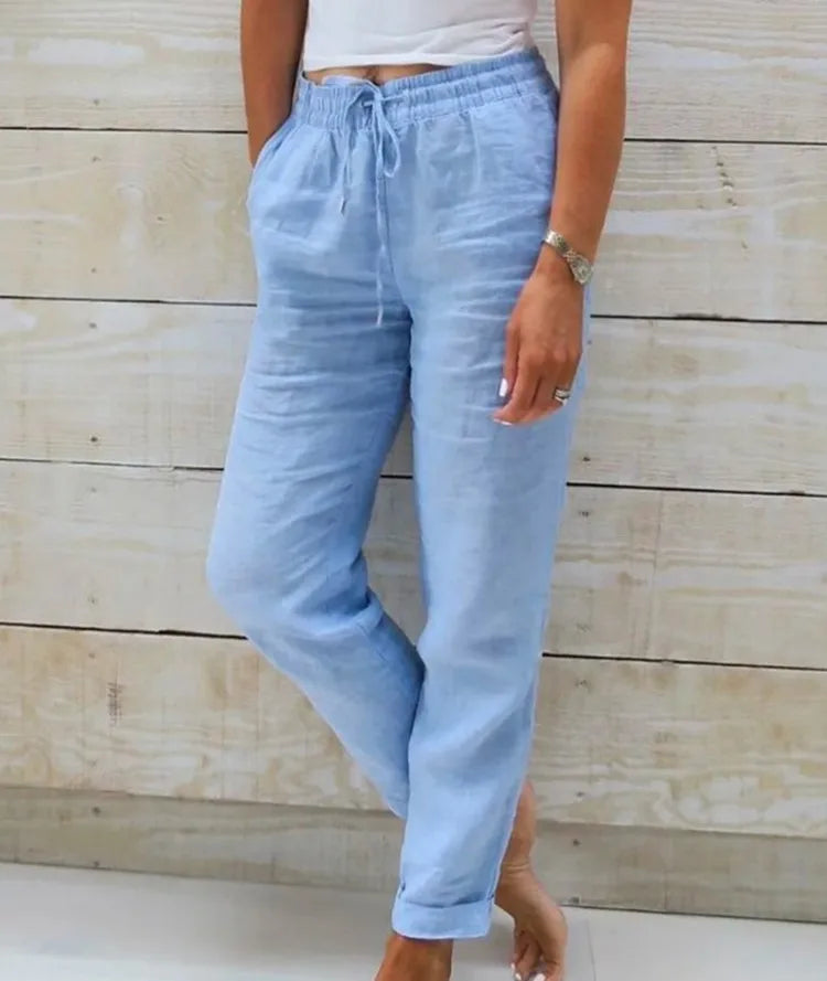 P|H - Chic Breathable Linen Shorts Clara