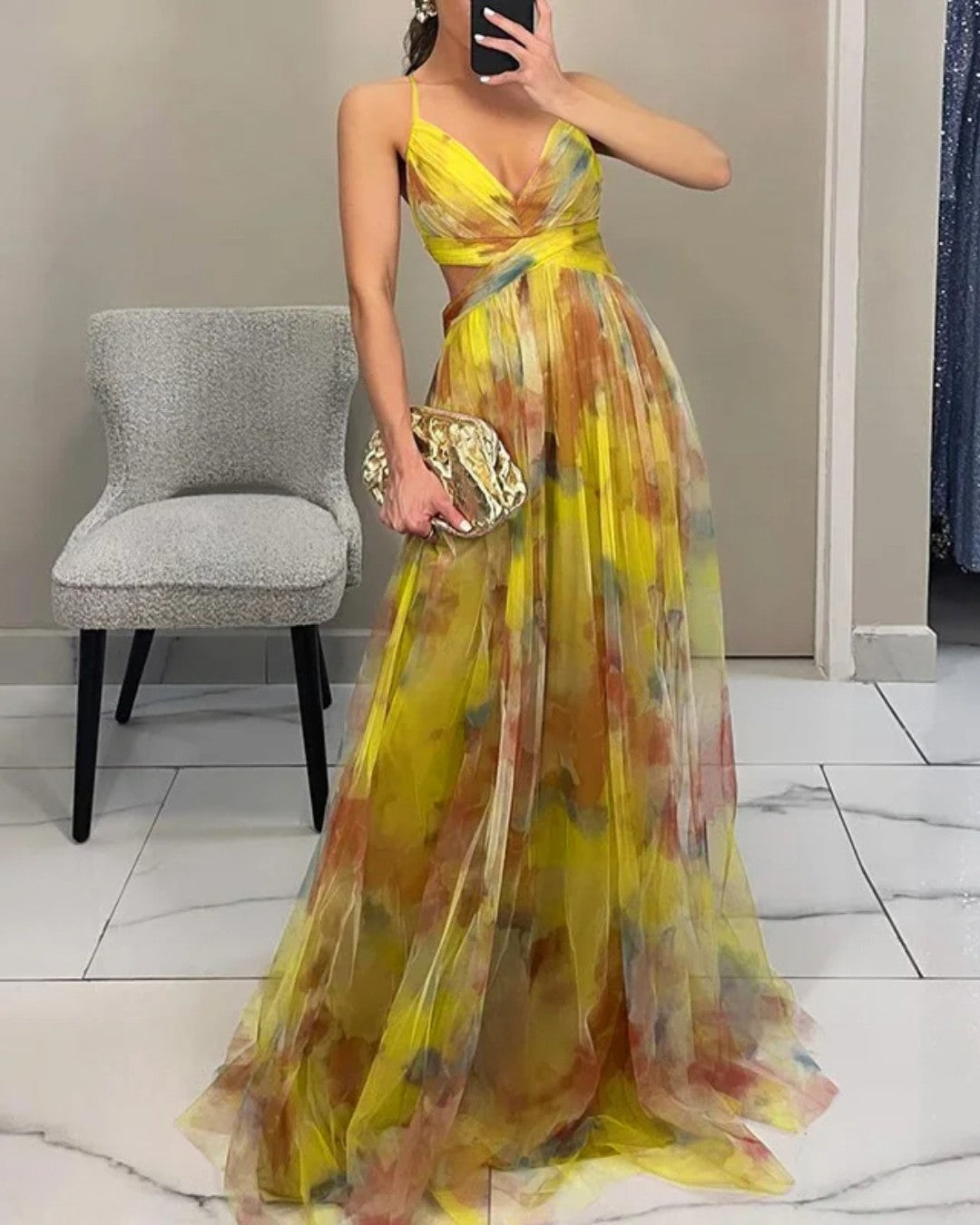 P|H - Floral Maxi Dress Margot