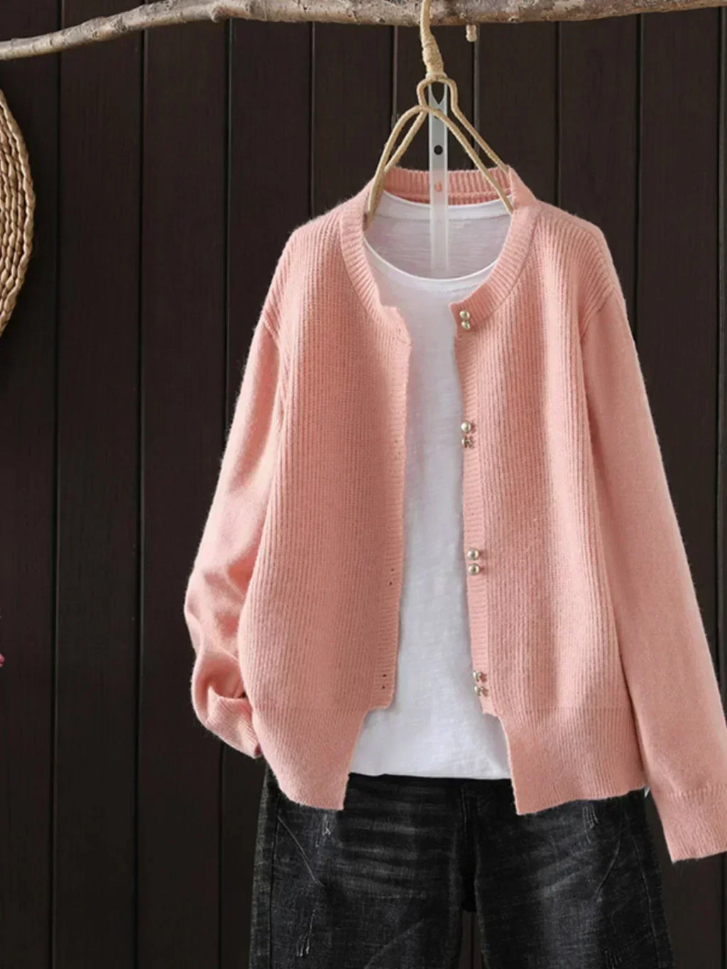 P|H - Pearl Button Soft Cardigan Susan