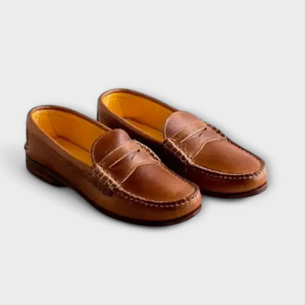 P|H - Timeless Leather-Effect Loafers Deborah