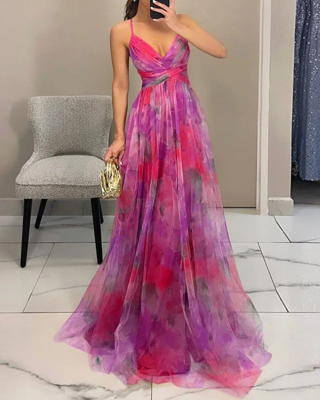 P|H - Floral Maxi Dress Margot
