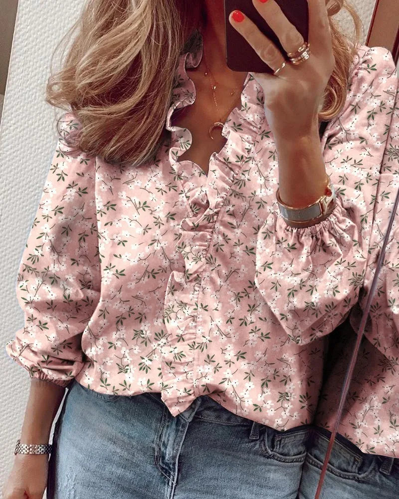 P|H - Elegant Long Sleeve Blouse Maren