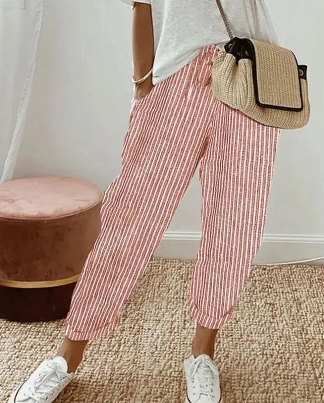 P|H - Relaxed Lightweight Elastic Waist Shorts Léa