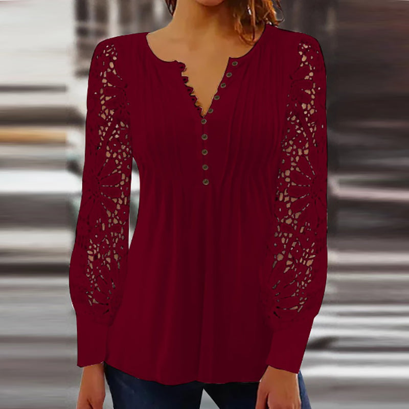 P|H - Sophisticated Long Sleeve Blouse Marianne