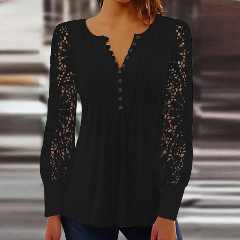 P|H - Sophisticated Long Sleeve Blouse Marianne