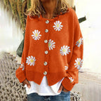 P|H - Daisy Embroidered Knit Cardigan Judith