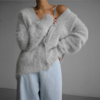 P|H - Brushed Mohair Button Cardigan Margaret