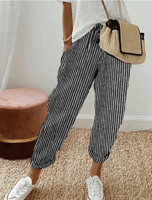 P|H - Relaxed Lightweight Elastic Waist Shorts Léa