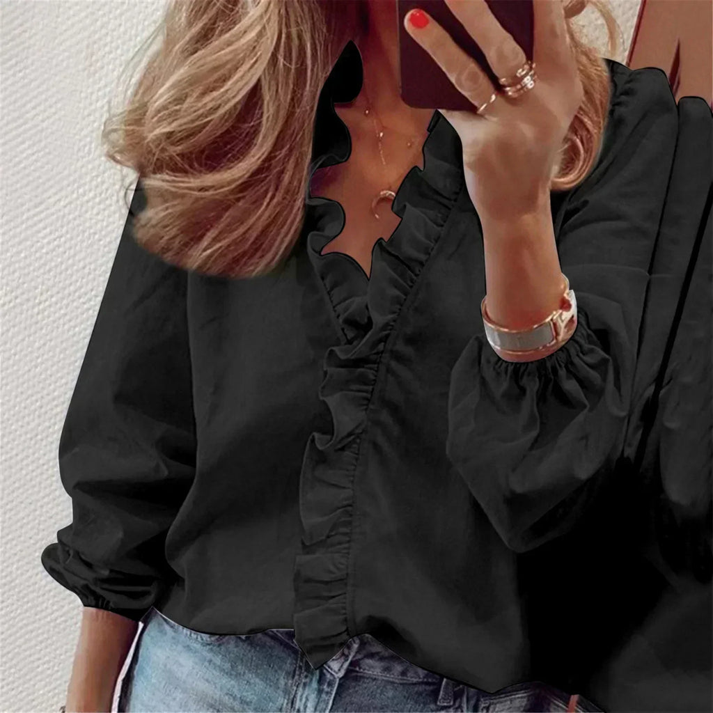 P|H - Elegant Long Sleeve Blouse Maren