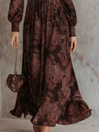 P|H - Vintage Print Dress Giselle