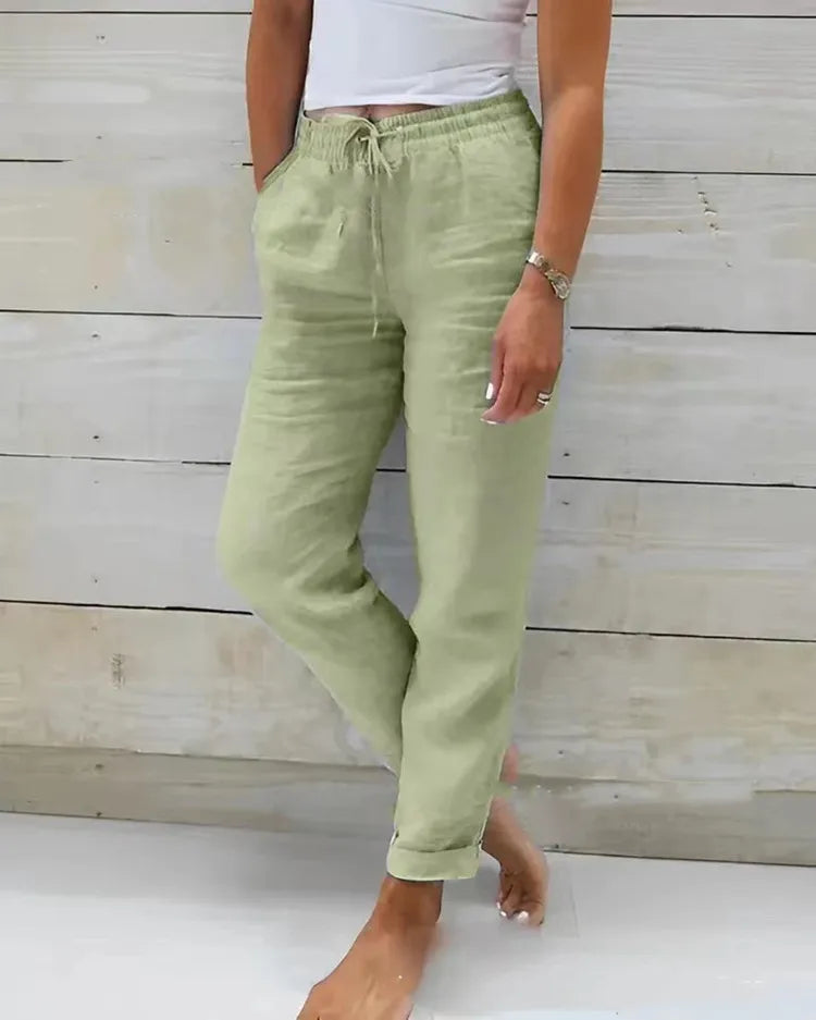 P|H - Chic Breathable Linen Shorts Clara