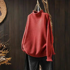 P|H - Relaxed Mock Neck Knit Sweater Ruth