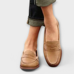 P|H - Timeless Leather-Effect Loafers Deborah