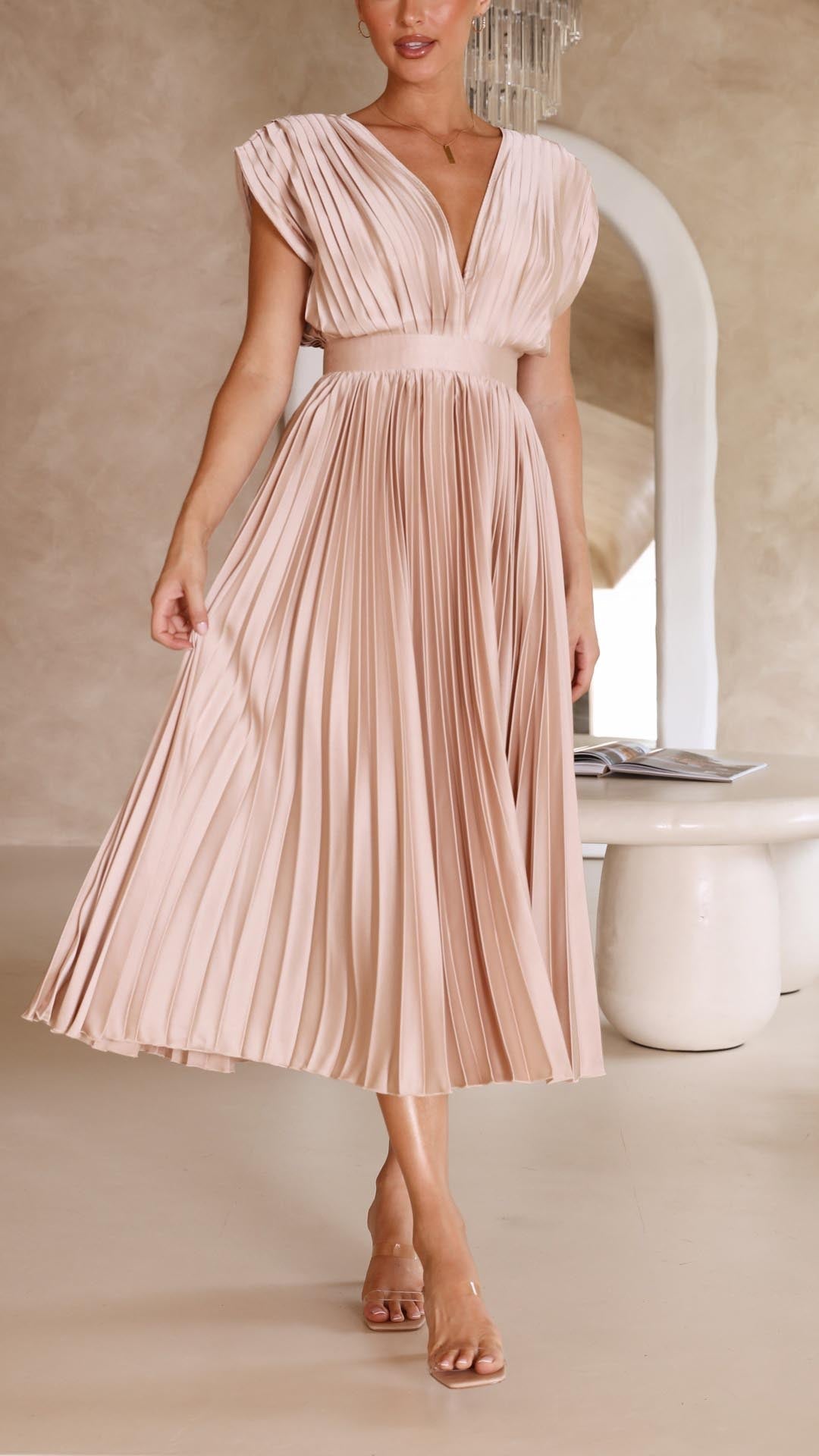 P|H - Pleated Dress Léonie