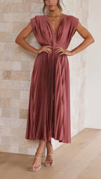 P|H - Pleated Dress Léonie