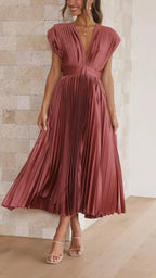P|H - Pleated Dress Léonie