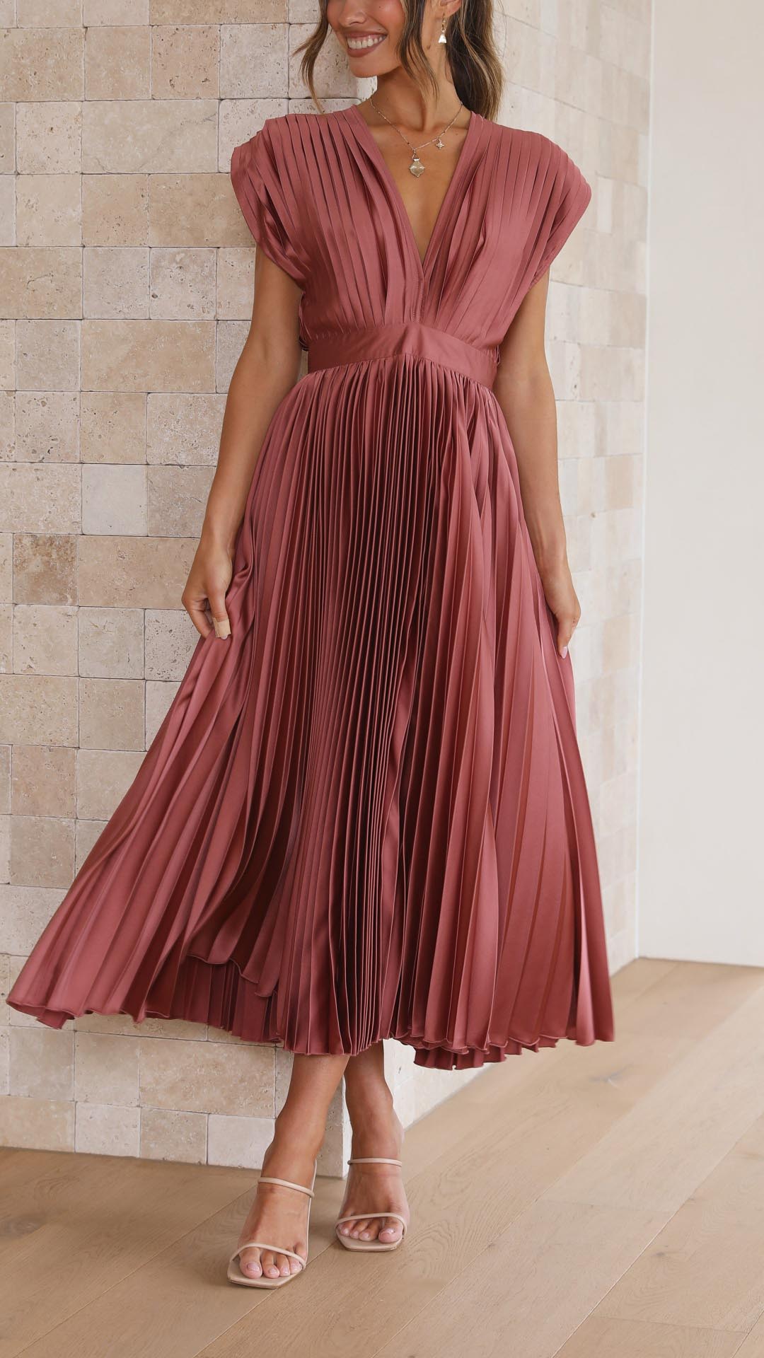 P|H - Pleated Dress Léonie