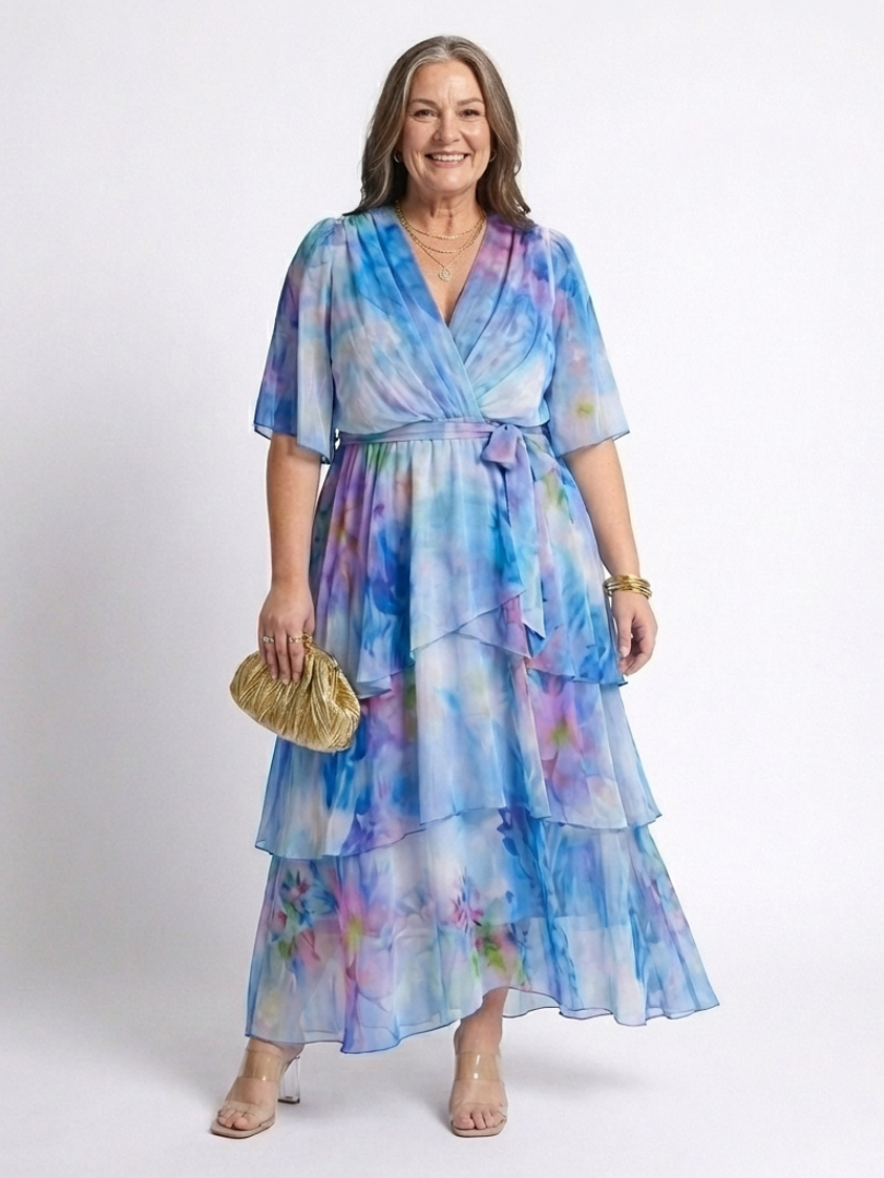 P|H - V-Neck Maxi Dress Calista