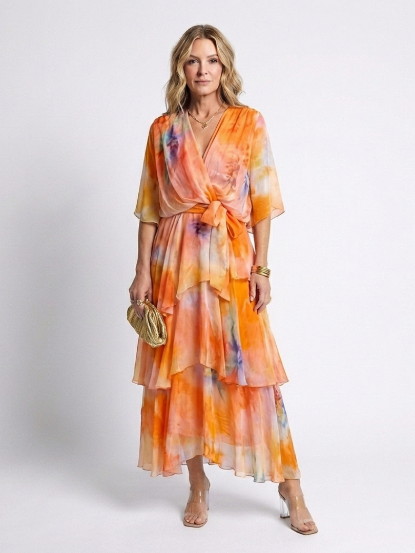 P|H - V-Neck Maxi Dress Calista