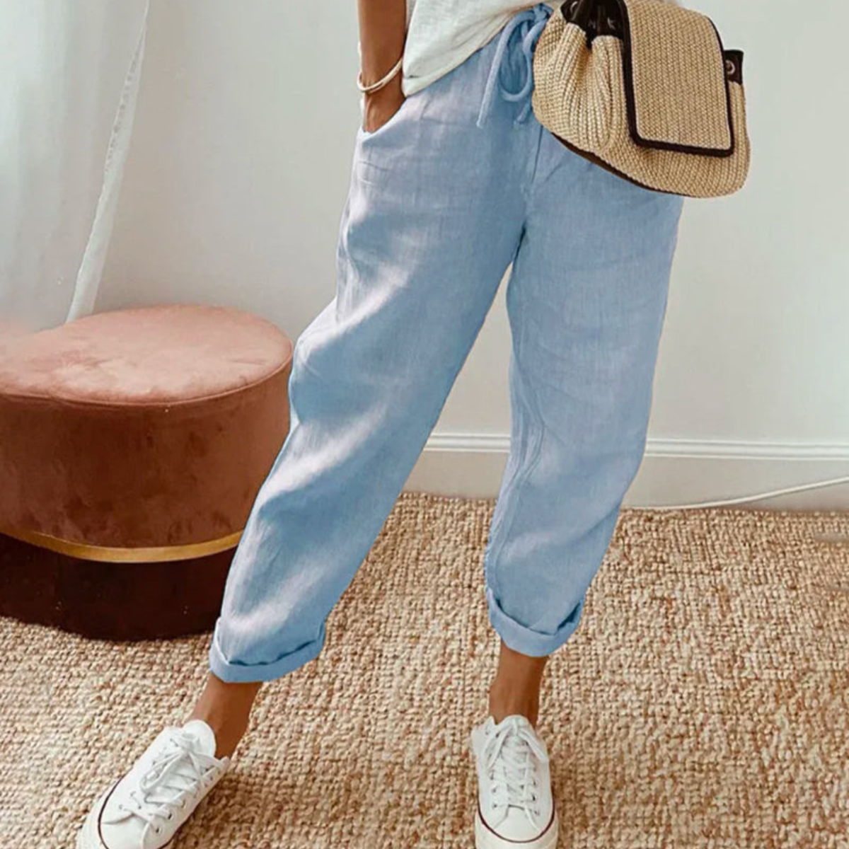 P|H - Relaxed Cotton Trousers Grace
