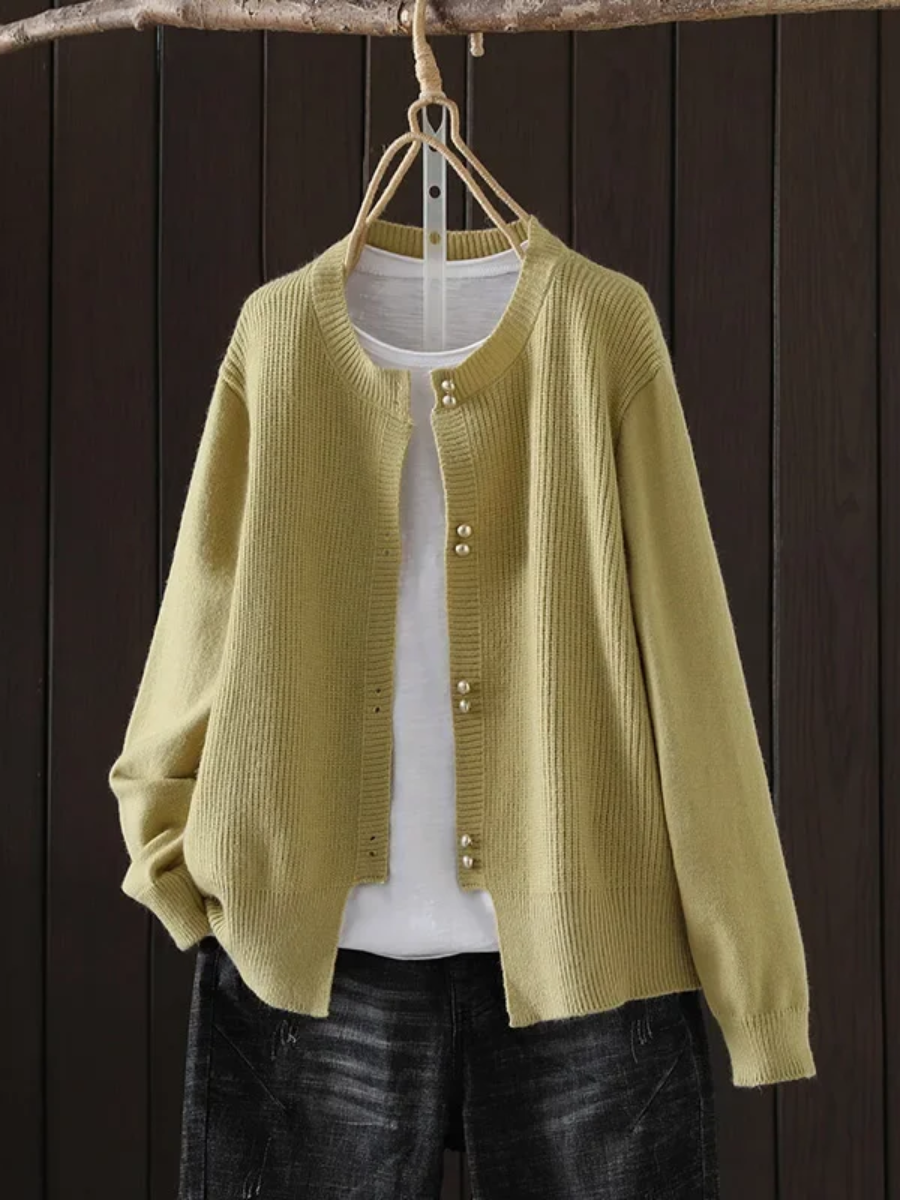 P|H - Pearl Button Soft Cardigan Susan