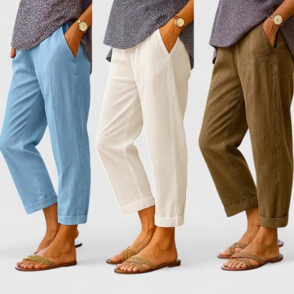 P|H - Comfortable Wide Leg Trousers Emmy