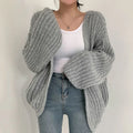 P|H - Balloon Sleeve Open Cardigan Catherine