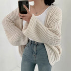 P|H - Balloon Sleeve Open Cardigan Catherine
