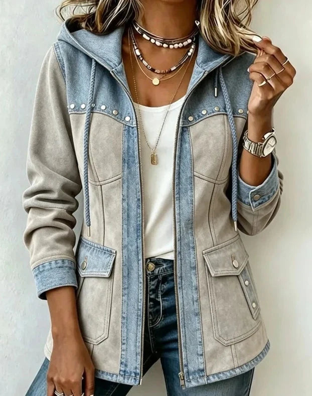 P|H - Hooded Colorblock Zip Jacket Eleanor