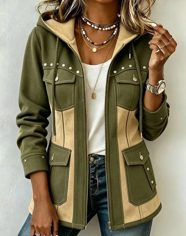 P|H - Hooded Colorblock Zip Jacket Eleanor