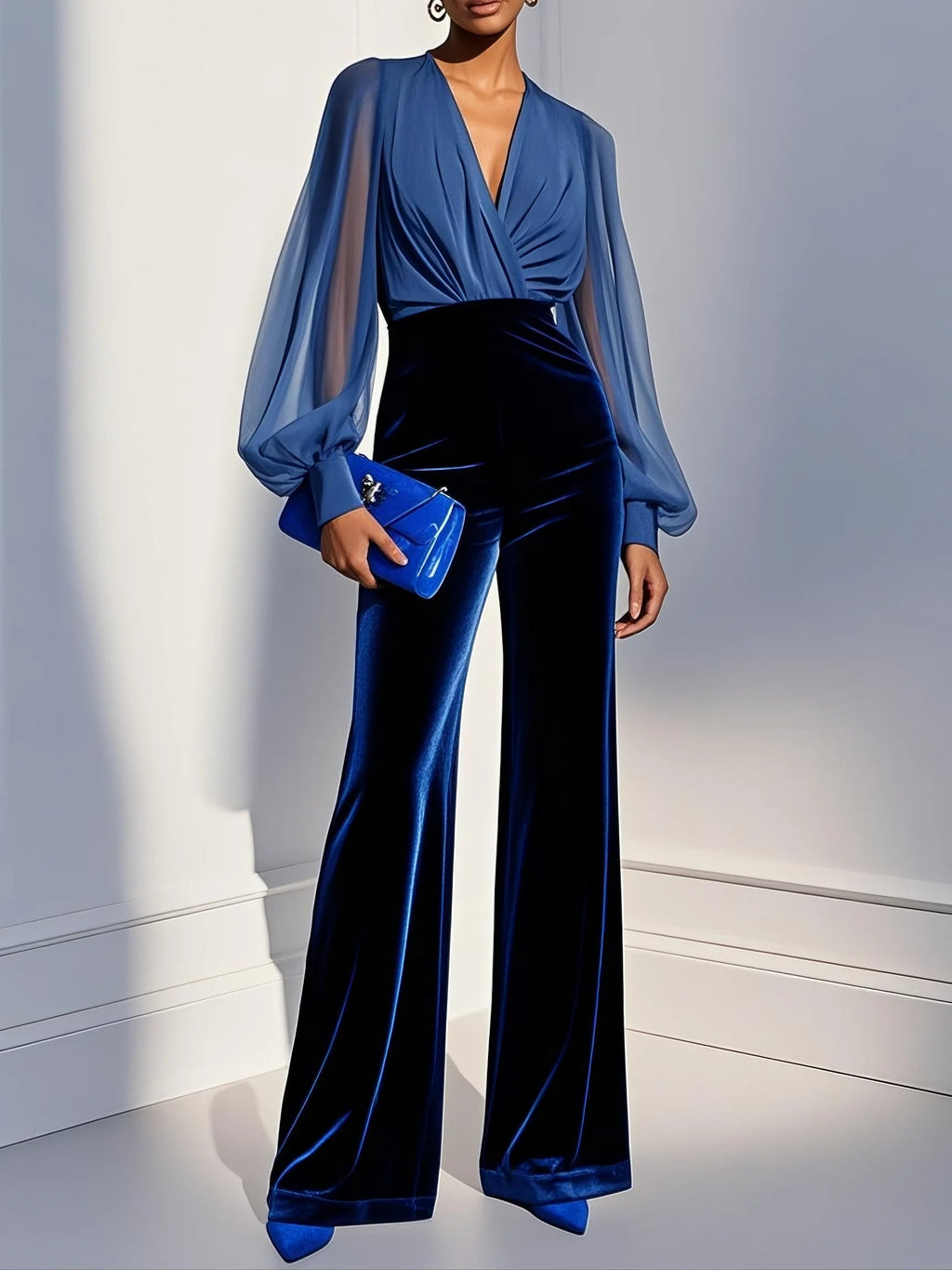 P|H - Velvet Elegant Jumpsuit Camille