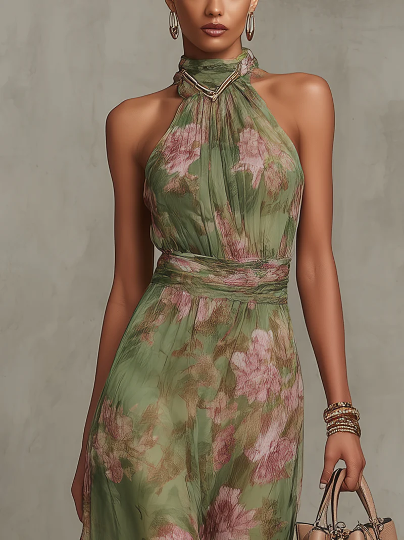 P|H - Floral Maxi Dress Élise