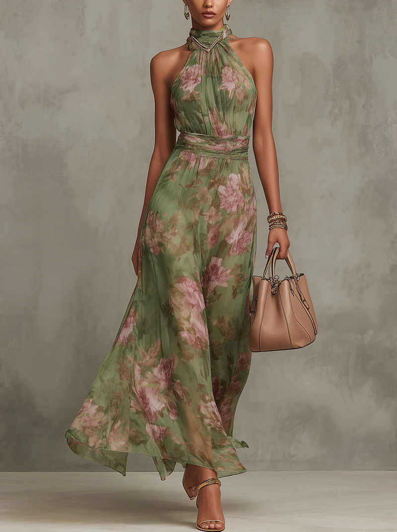P|H - Floral Maxi Dress Élise