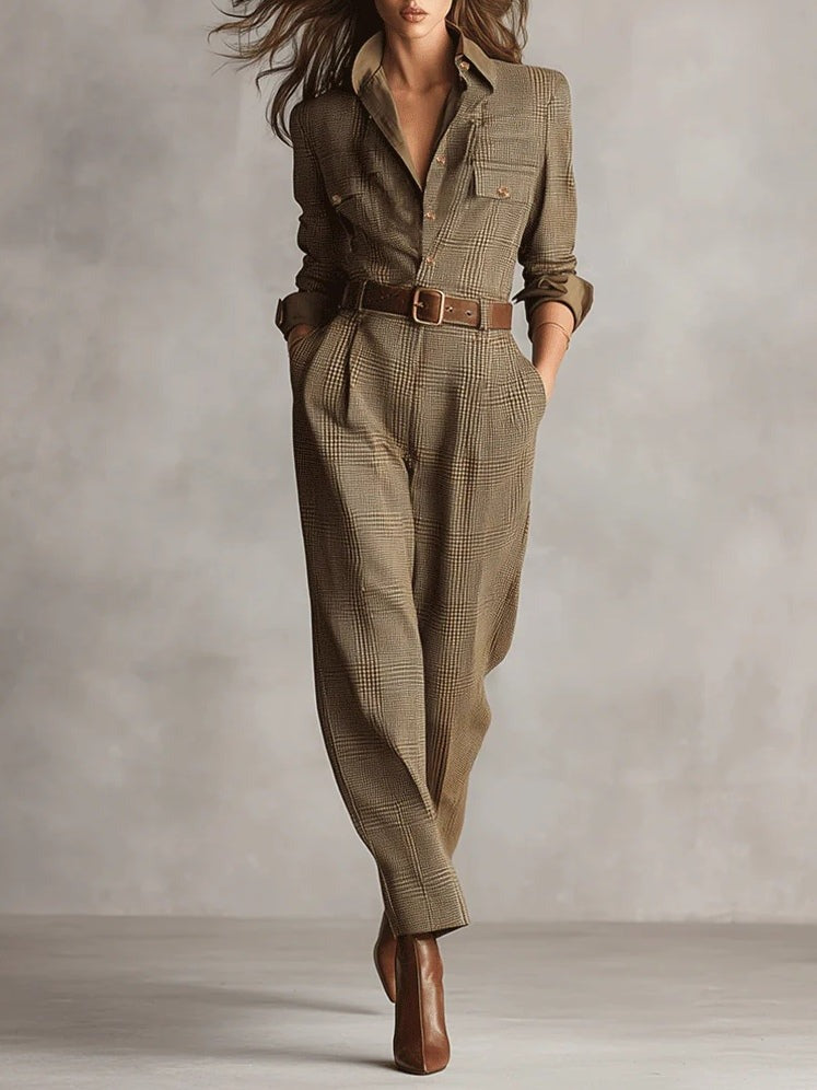 P|H - Chic Elegant Two-Piece Set Marine