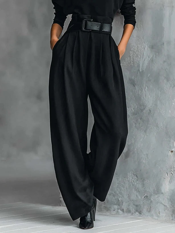 P|H - Turtleneck Straight-Leg Two-Piece Set Cyrielle
