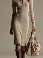 P|H - Ribbed Knit Dress Brigitte