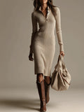 P|H - Ribbed Knit Dress Brigitte