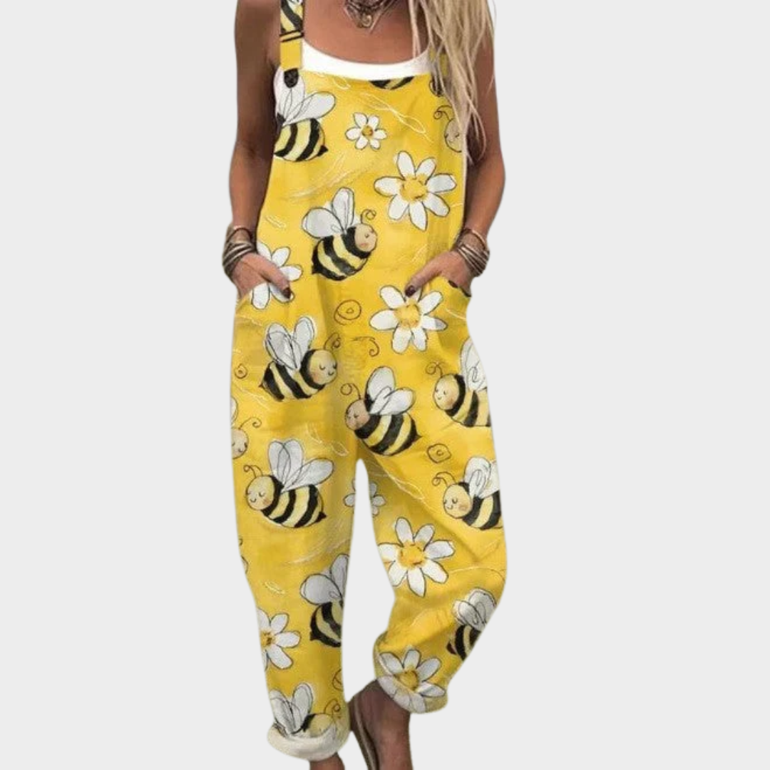 P|H - Comfortable Printed Overall Laurence