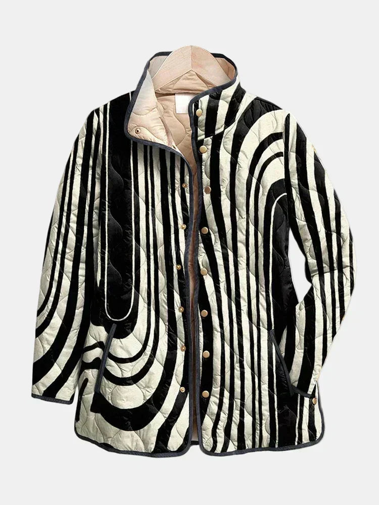 P|H - Printed Quilted Jacket Donna